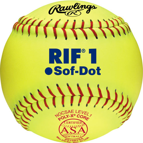 Rawlings RIF Fastpitch Softballs
